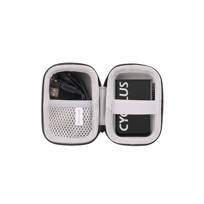 WAIYUJP storage case compatible with CYCPLUS CUBE / 3R (PumPush) / ROCKBROS / AIRBANK POCKET bicycle