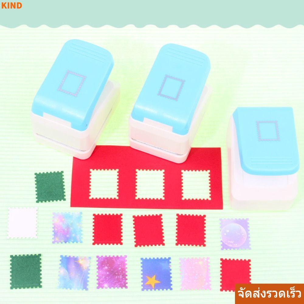 CODKIND Stamp Border Punch, Embosser Labor saving Stamp Embosser| แบบพกพางานฝีมือ DIY ทําด้วยมือแสตม