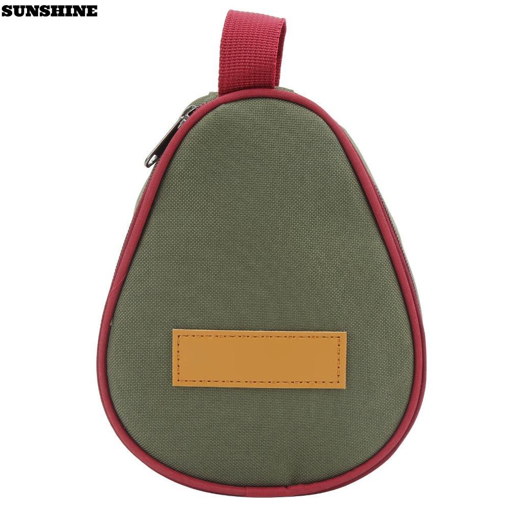 SUNSHINE Camping Skillet Bag,น้ําหนักเบาอเนกประสงค์Camping Cookware Bag,ทนทานแบบพกพาพร้อมซิปCamping 