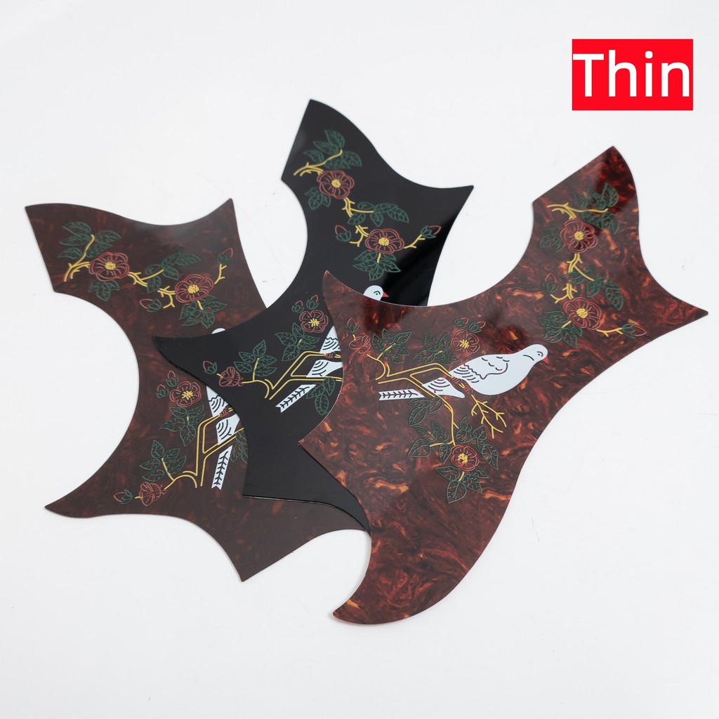Dove Acoustic Guitar Pickguard Thin Self-กาว Dove Pickguard สําหรับอุปกรณ์เสริมกีตาร์ Gibson