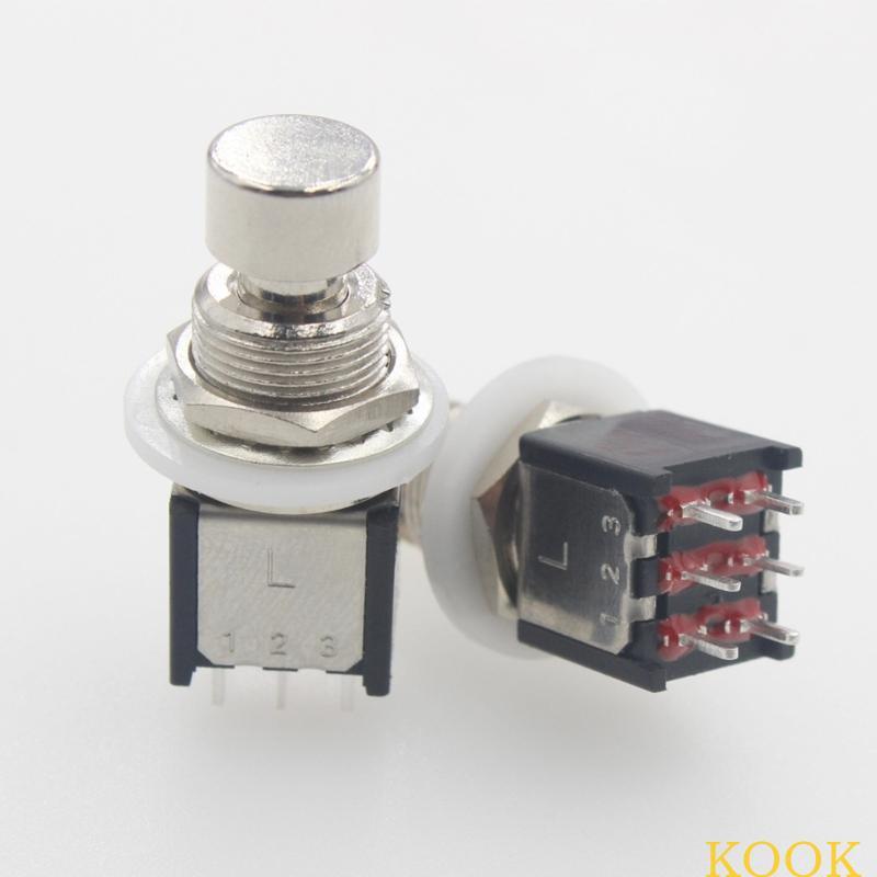 KOOK Guitar Effect Pedal DPDT Footswitch 6 Pin Guitar Effect Pedal Foot Switches