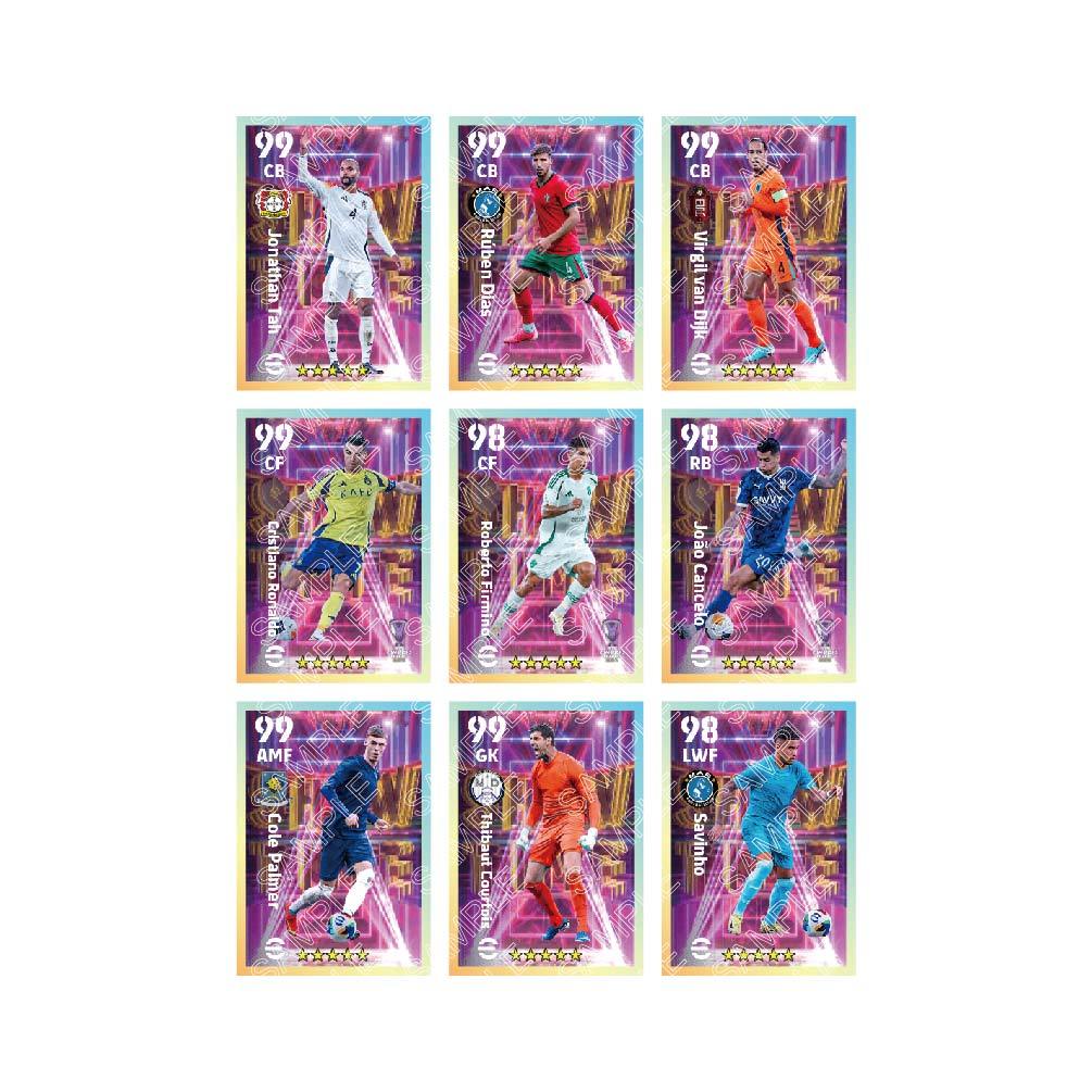 [การ์ด Refraction] 2025 Live Ball Star Card Air Fortress ครบชุด 9 แผ่น C Roccool Tuva Van Dick