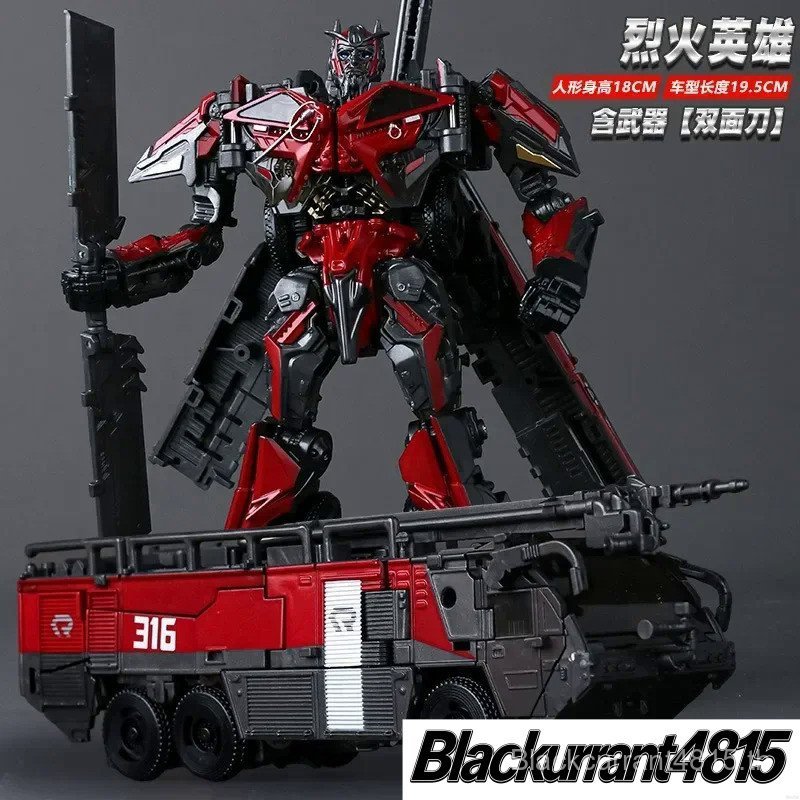 ในสต็อก เปลี่ยนของเล่น Baiwei TW1024B Fire Hero Fights Natural Enemies Fire Truck Action Model ของขว