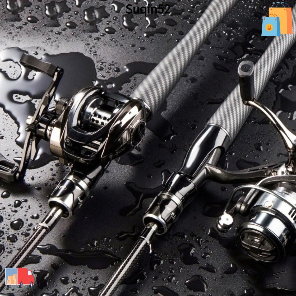 SUQIN52 เบ็ดตกปลาคาร์บอน, ความยาว 1.8 ม. M Power Spinning Rod, อุปกรณ์ตกปลา 2 ส่วน Lure Fishing 30T 