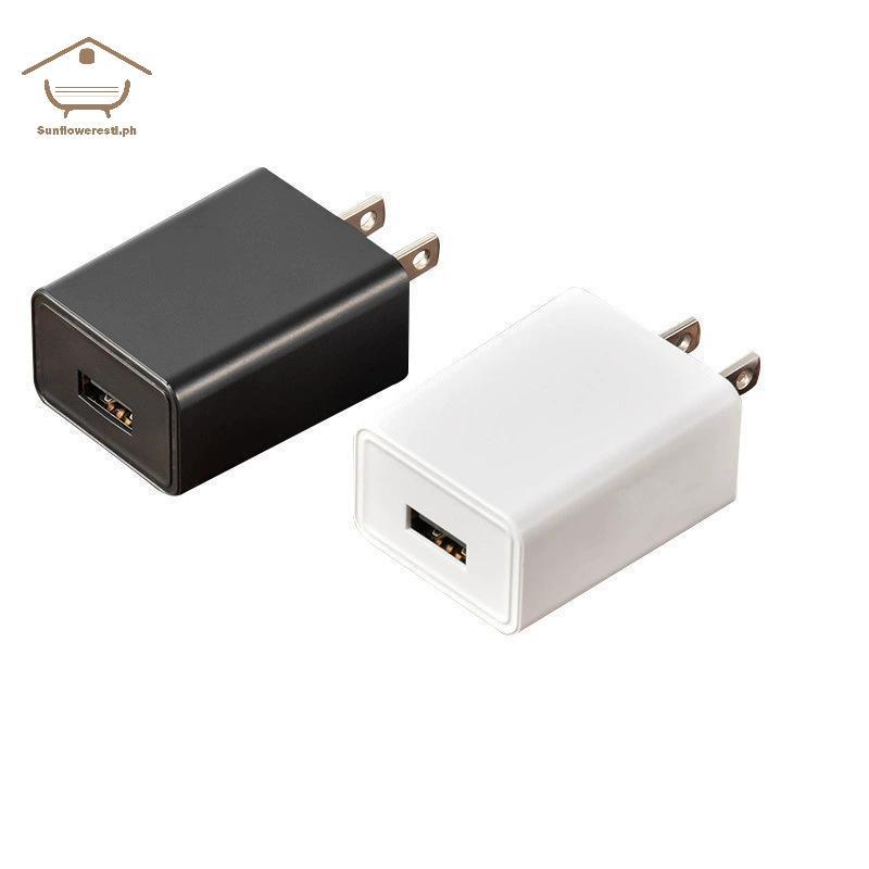 Sun Portable Travel USB Wall Charger EU US Plug 5V 1A 2A Universal AC Power Adapter สําหรับกล้องโทรศ