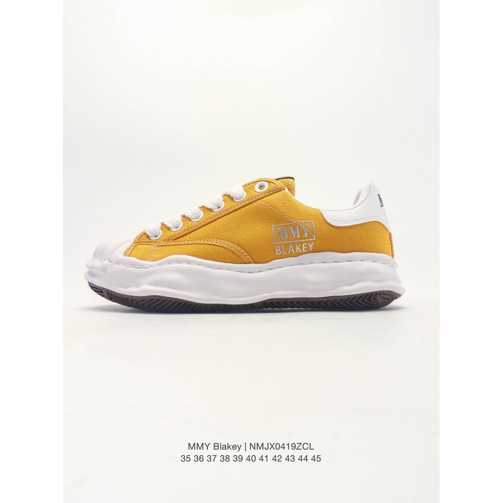 MMY/Maison MIHARA YASUHIRO Original Sole Canvas Low 复古热鞋贝壳头休闲鞋跑步运动鞋