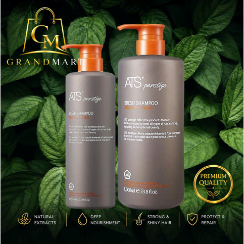 ATS Perstige Bresh Shampoo 600/1000 ml แชมพู ช่วยเสริมความแข็งแรงให้กับหนังศีรษะ ลดความมัน และกลิ่นอ