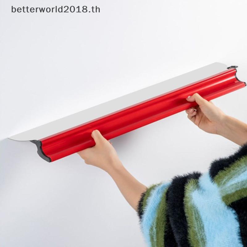 [bet] 25/40CM Drywall Smoothing Spatula Skimming ภาพวาดแบบยืดหยุ่น Finishing Skiming Building Tool เ