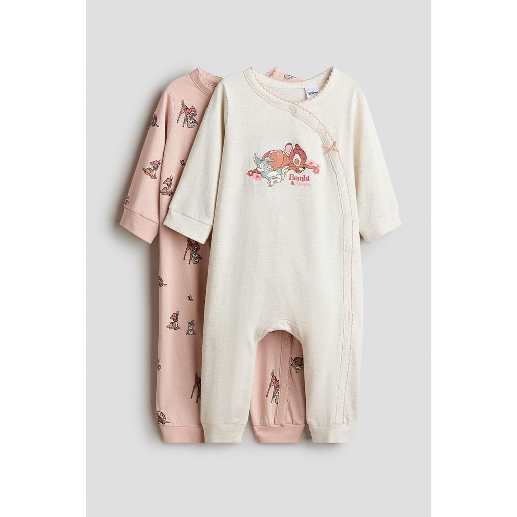 H&M(เอชแอนด์เอ็ม) ชุดนอนผ้าฝ้ายพิมพ์ลาย 2 ชิ้น เด็กทารก 1342978_3