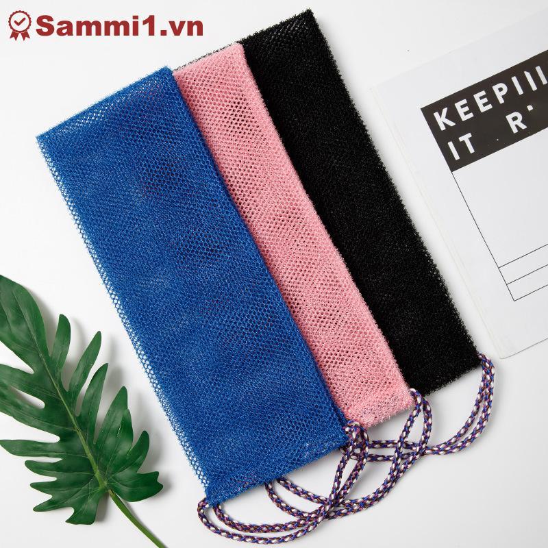 Sammi Net Bath Sponge, 14x77cm Exfoliating Shower Body Scrubber, Skin Smoother VN
