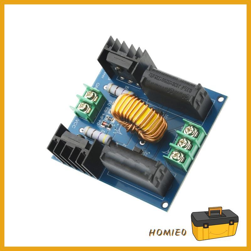 HOMIE0 Resonant Driver Circuit Board พร้อมอินพุต DC12V ถึง 30V ZVS Induction โมดูลความร้อนสําหรับวงจ