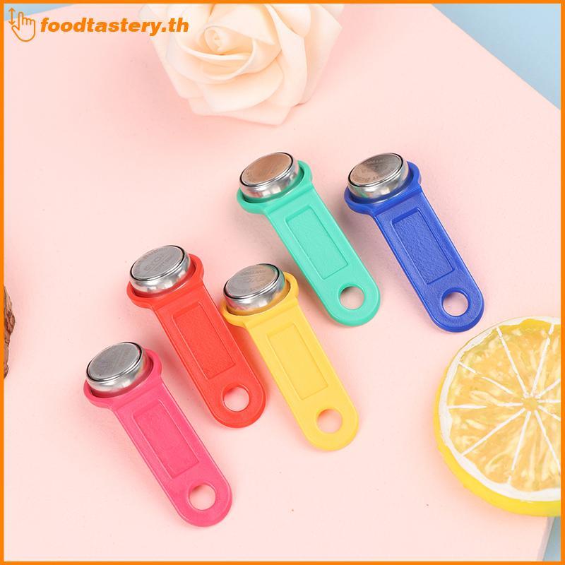 FTY 1 ชิ้นพลาสติกเขียนซ้ําได้ RFID Touch Memory Key TM การ์ด iButton Copy Card ซาวน่า Key N