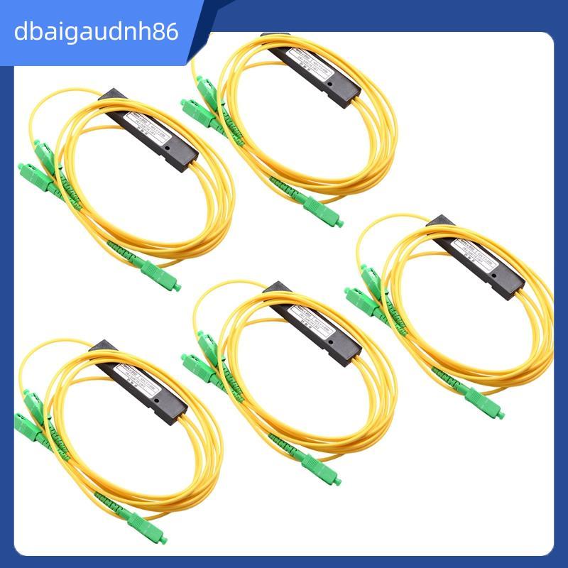 READY STOCKSingle-Mode Fiber Optic Splitter Pigtail Splitter Fiber Optic Pigtail Splitter Cone Box S