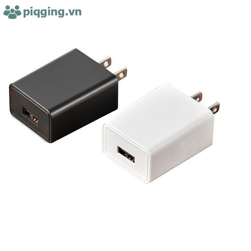 Piqging แบบพกพา AC USB Wall Charger 5V 1A 2A EU US Plug Universal Travel Power Adapter สําหรับสมาร์ท