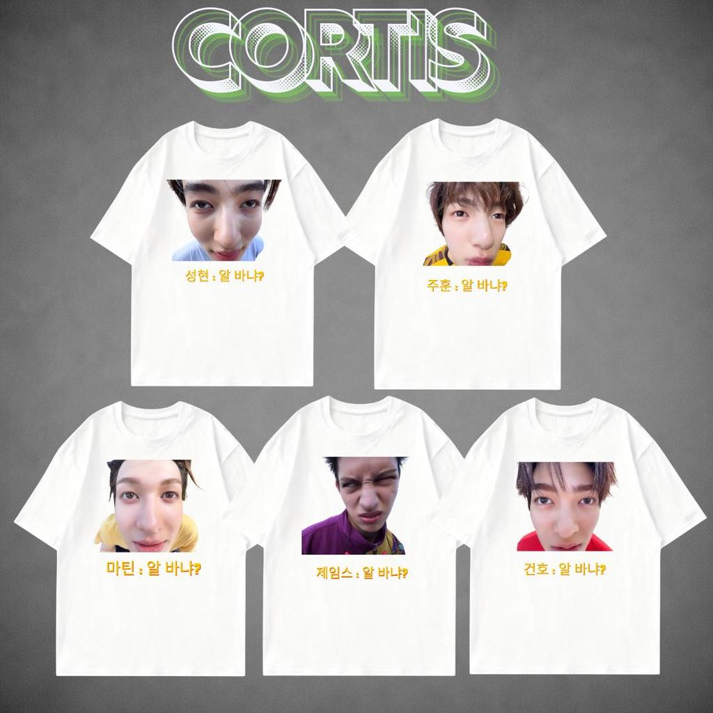 เสื้อยืดมีม Cortis สุดฮา ตลก สุดฮิต ใส่กับเพื่อน เสื้อยืดโอเวอร์ไซส์  ใส่สบายระบายอากาศ มีไซส์ S-3XL