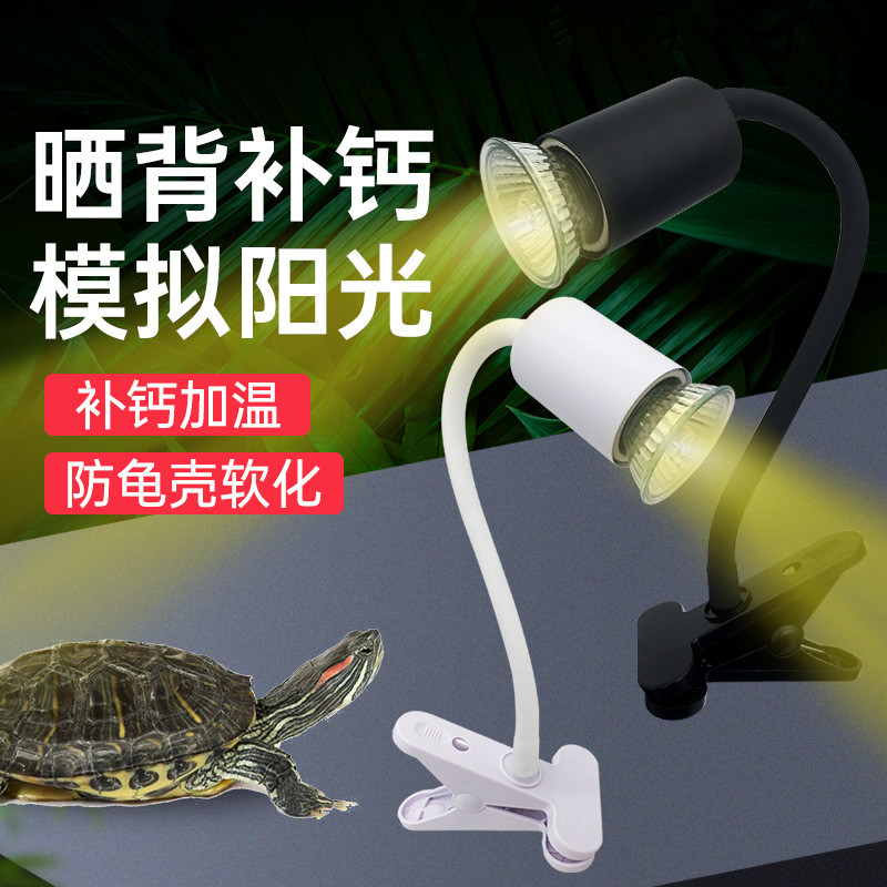 เต่า Lizard สัตว์เลื้อยคลาน Back Light ปีนเขาสัตว์เลี้ยง UVB Light เวลาอัตโนมัติ Little Sun สัตว์เลี