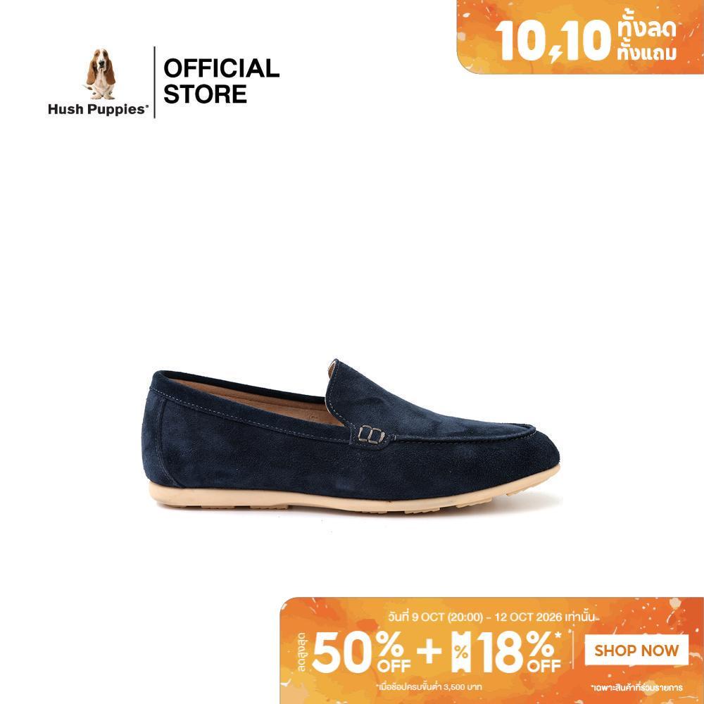 Hush Puppies حذاء رجالي جلد طبيعي كاجوال — أزرق — صورة 2