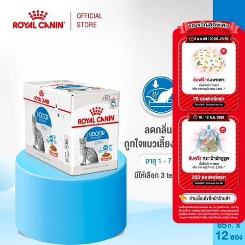 Royal Canin طعام رطب للقطط المنزلية Indoor لوف (12 كيس) — صورة 2