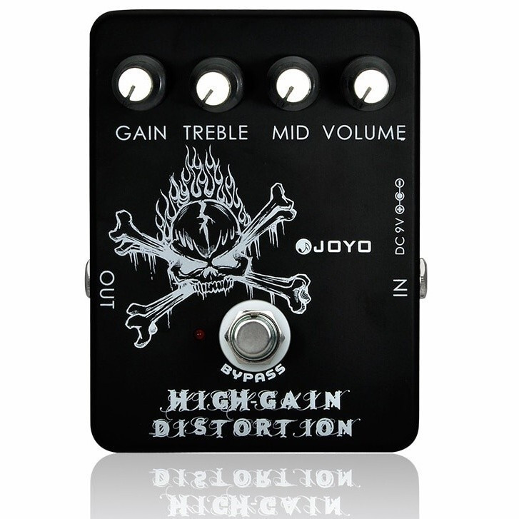 JOYO Jf 04 Effector High Gain Distortion เหยียบกีตาร์อะไหล่ Crunch เพื่อ Heavy Metal Effect กีตาร์ไฟ