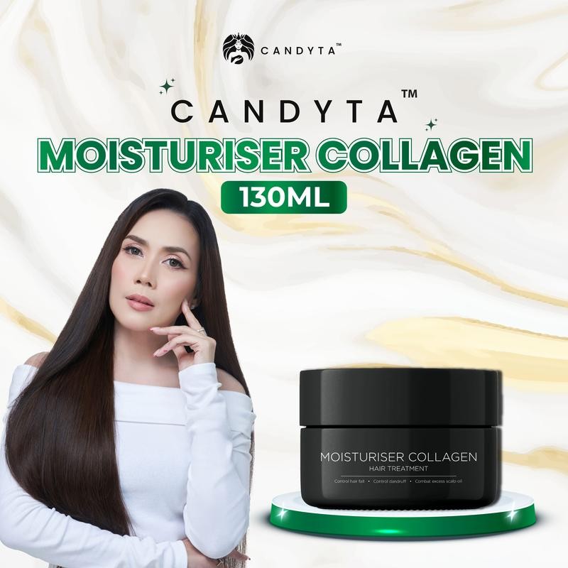 [ CARROT MOISTURISER + COLLAGEN 130ML ] CETA HQ สําหรับการเจริญเติบโตของเส้นผมผมหนา Queen Candyta Ei
