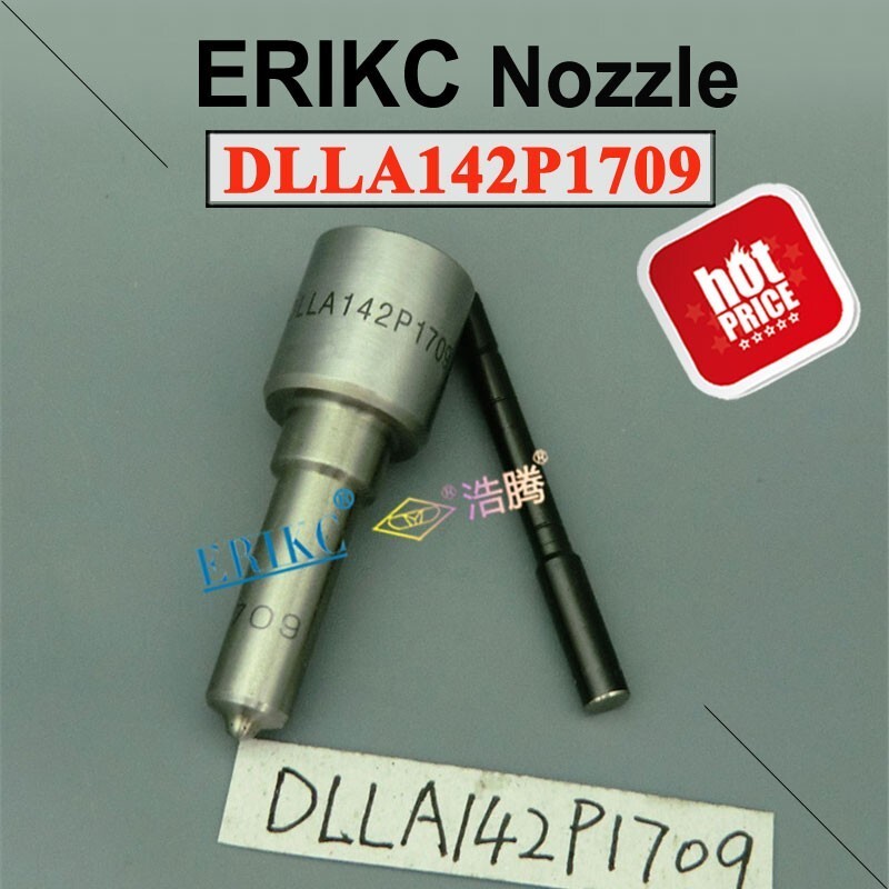 EIKKC หัวฉีดหัวฉีด DLLA142P1709 / 0433172047 สําหรับเครื่องยนต์ Bosch Cummins ISLE