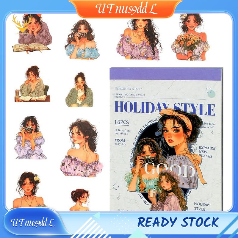 [UTnus9ddL] Journaling Supplies Junk Journal Supplies Journal Sticker Book เวลาโรแมนติก