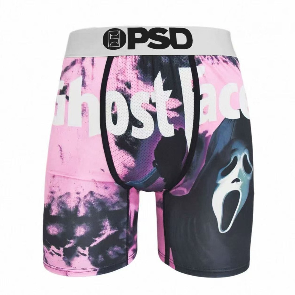 Psd ชุดชั้นในชาย Quick-Drying Sports Boxer กางเกงว่ายน้ํา Moisture Wicking Running Shorts กางเกงบ็อก