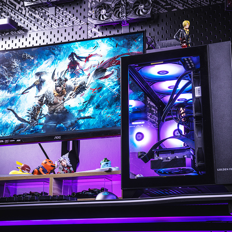 Climb i5 13400F/12400/1630/4060TI กราฟิกการ์ดการกําหนดค่าสูงเดสก์ท็อปคอมพิวเตอร์โฮสต์ DIY ทั้งเครื่อ