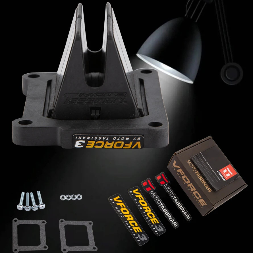 รถจักรยานยนต์คาร์บอนไฟเบอร์วาล์วกกสําหรับYamaha YZ 125 YZ125 1995-2004 สําหรับVForce3 V302A