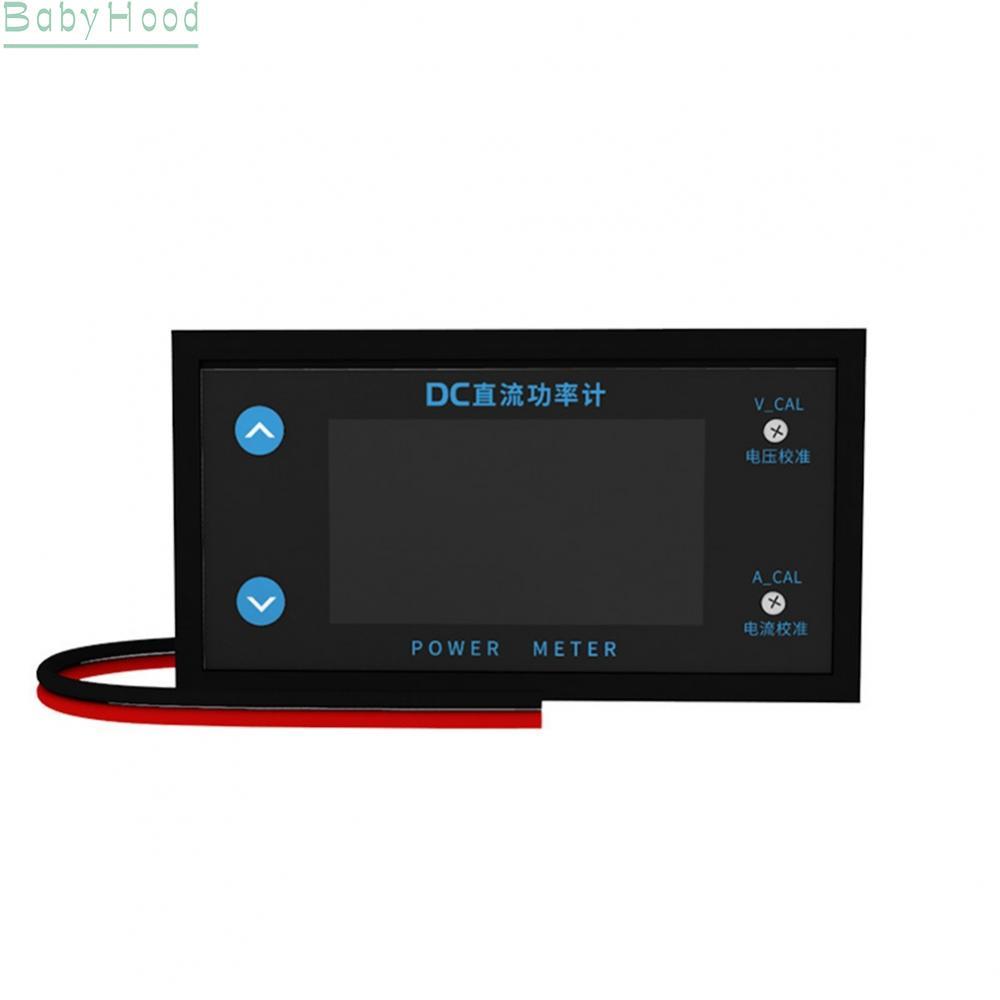DC8-12V 10A 4 หลัก LCD power meter โวลต์มิเตอร์ DC0-500V เครื่องทดสอบกระแสดิจิตอล