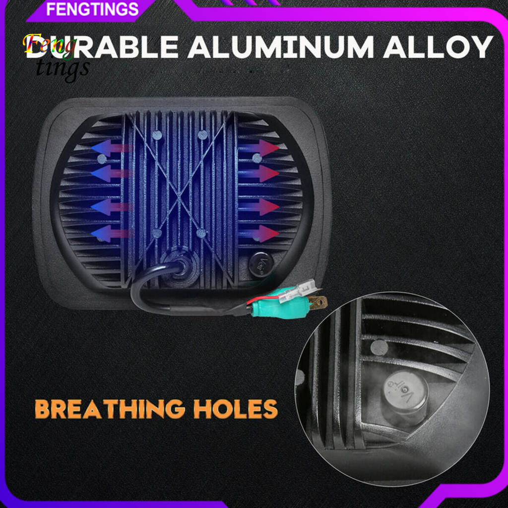 [Ft] หลอดไฟหน้า Super Bright Multi-function สี่เหลี่ยมผืนผ้า 105W ไฟหน้ารถ LED สําหรับรถบรรทุก