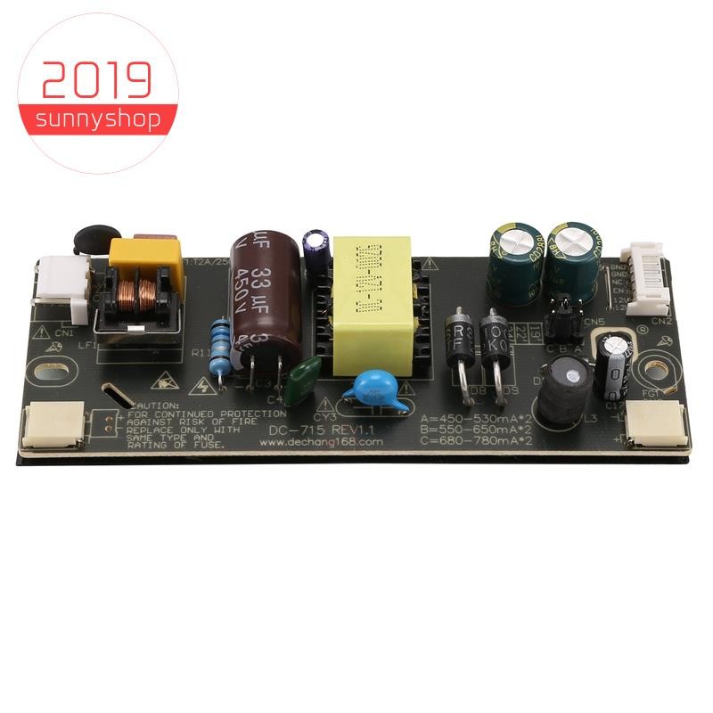 DC-707 12V 3A 36W Universal TV Switching Power Supply ule สําหรับ 15-22 นิ้ว LED LCD TV