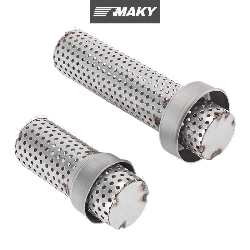 [MAKY] Slip On Universal Motorcycle 51mm 60mm DB Killer Catalyst Silencer Noise Sound Eliminator Exh