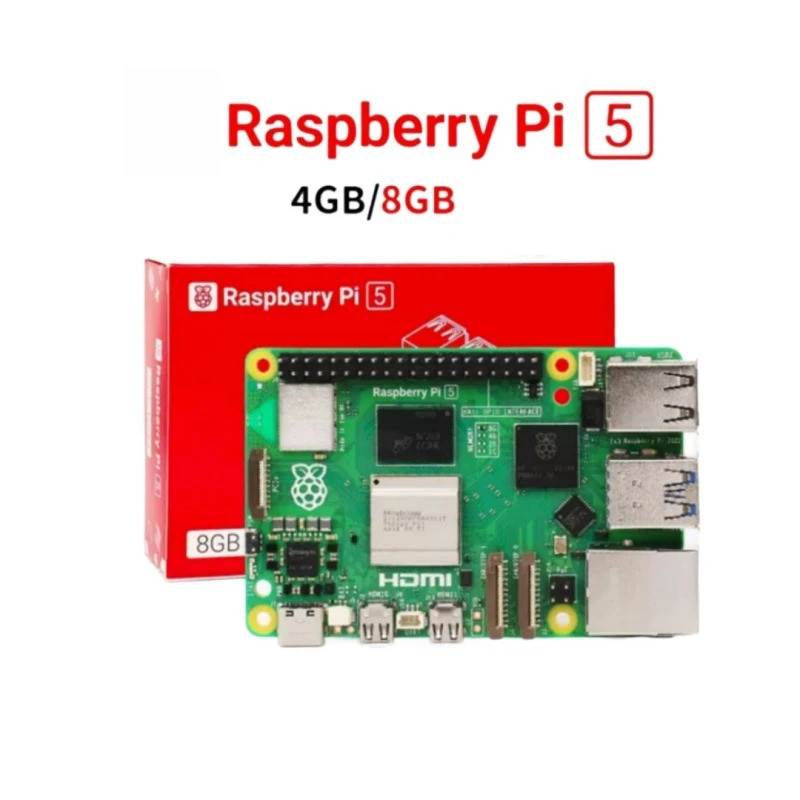 Raspberry Pi 5B 4G/8GB รุ่น Development Board LINUX Suite คอมพิวเตอร์ AI การเขียนโปรแกรมเมนบอร์ด Ras