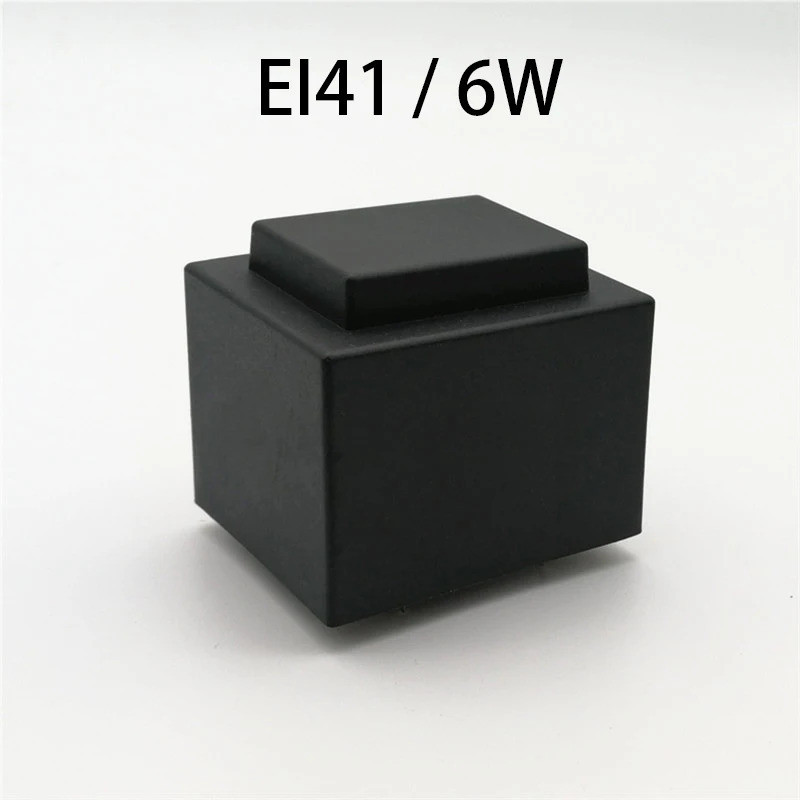 EI41 6W 6VA AC 220V To AC 9V 12V 18V 24V Mini Sealed Plug In PCB Board 4P 7P 9P 2+2 2+5 4+5 Pin Powe