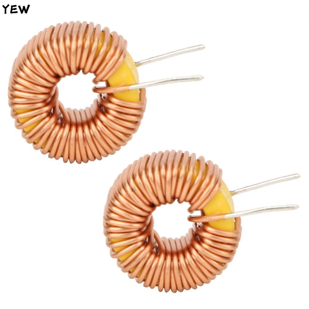 YEW 20PCS Toroidal Inductor, 100UH แนวตั้ง Toroid Inductor ลวด, ความต้านทานต่ํา 0.6 มม. Toroidal Cor