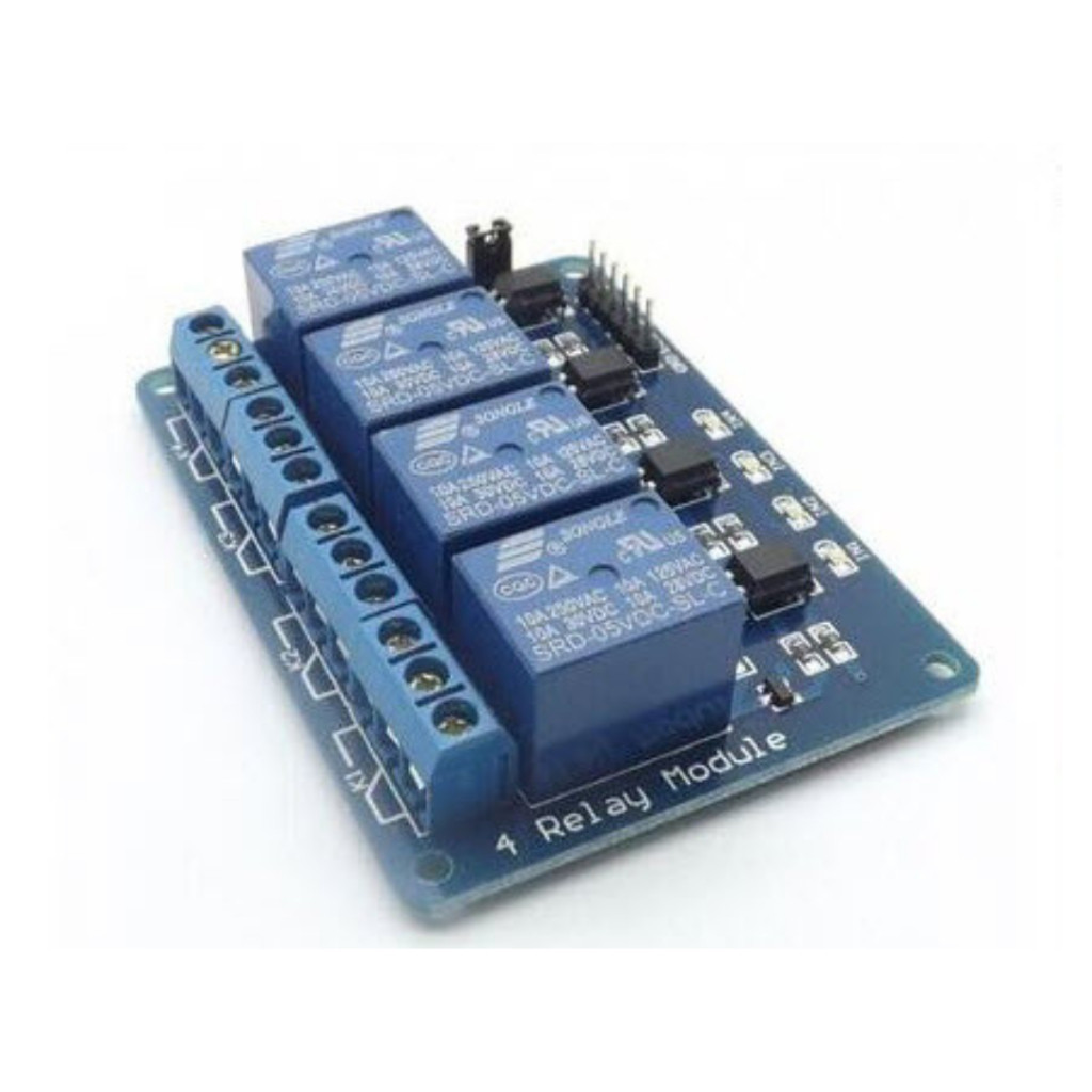 4-Channel Relay(5V) Module Shield for Arduino ARM PIC AVR DSP Electronic