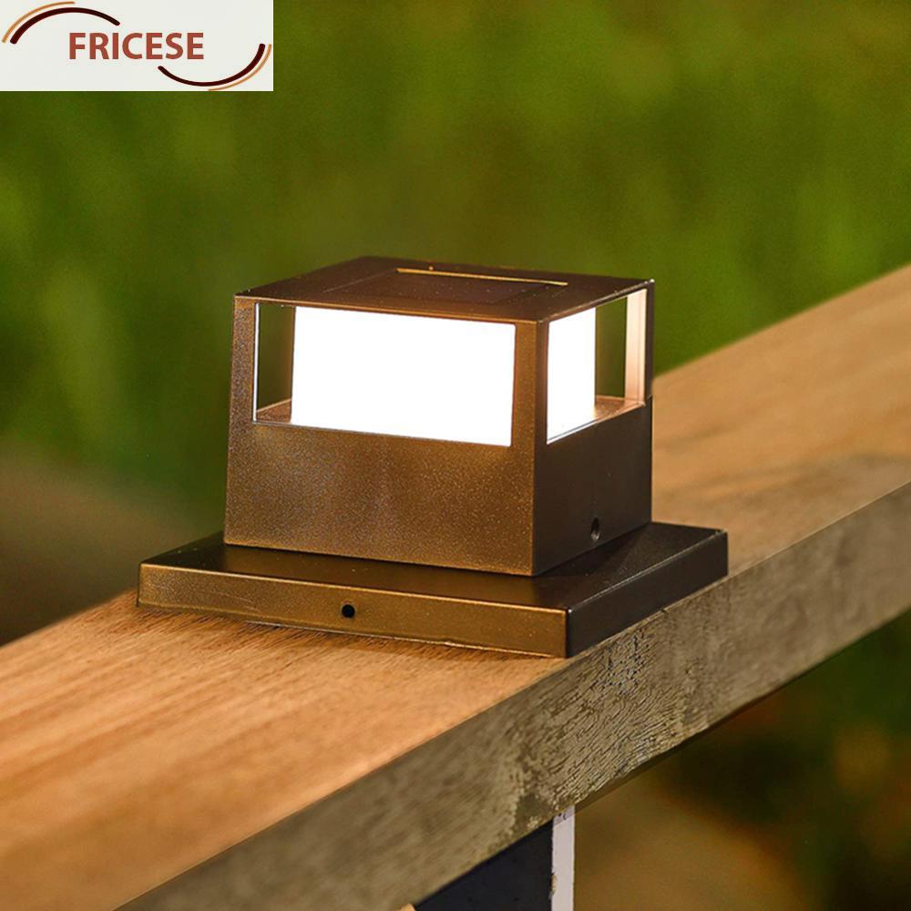 ไฟคอลัมน์พลังงานแสงอาทิตย์ LED พลังงานแสงอาทิตย์คอลัมน์แสง IP54 กันน้ําพลังงานแสงอาทิตย์โพสต์แสงเสาพ