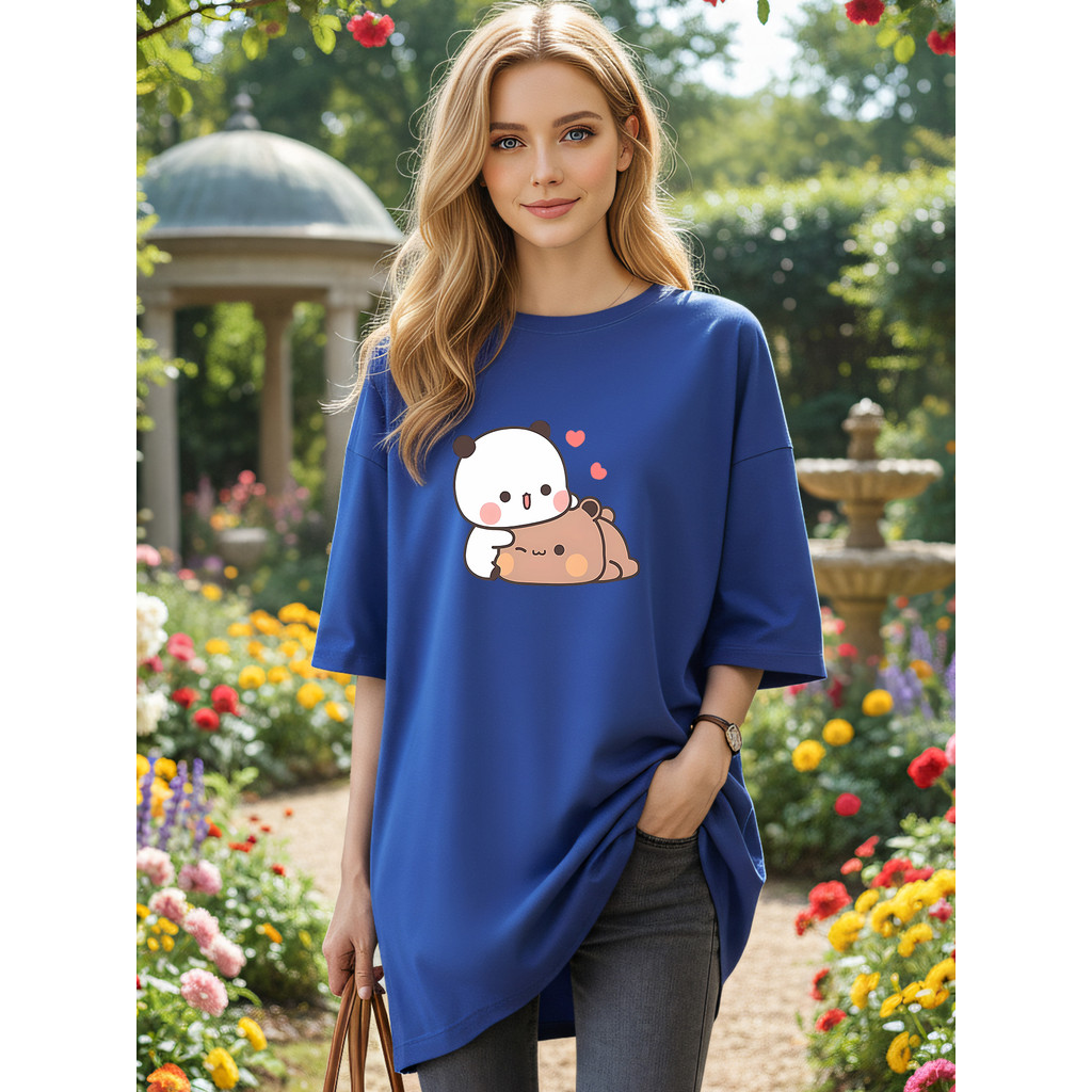 2Y909 [AIYOU] M-5XL TShirt ผู้หญิง T เสื้อ Plus ขนาดเสื้อผ้า TShirt เสื้อ T ผู้หญิงฤดูร้อนครึ่งแขนสบ