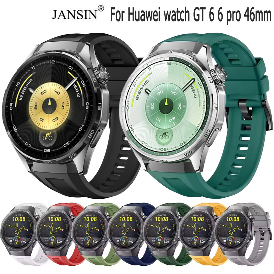 สาย สำหรับ huawei watch gt7 gt 7 pro gt6 6pro 46mm สายนาฬิกา สายนาฬิกา ซิลิโคน สำหรับ สมาร์ทวอทช์