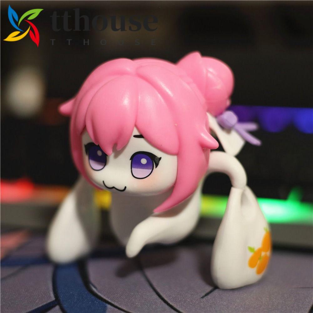 TTHOUSE Goddess Of Victory Figure, คอลเลกชันตกแต่งน่ารัก Nikke Doro Doll, Kawaii PVC Doll Miniatures