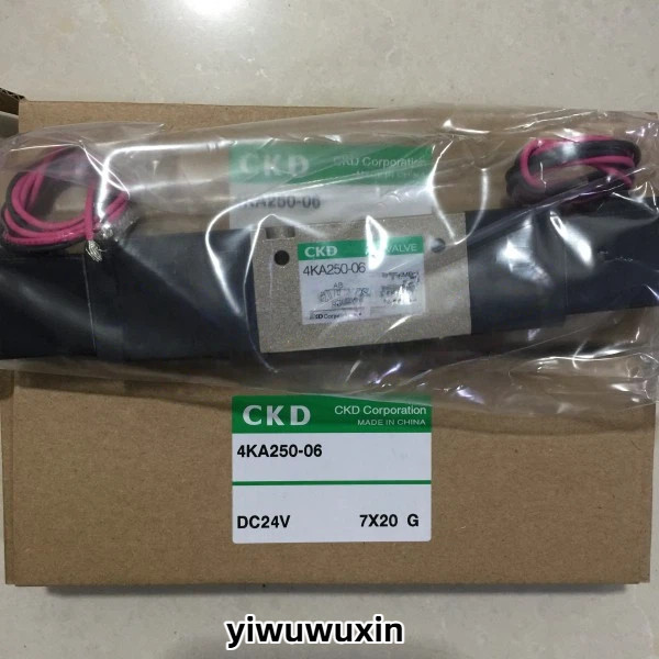 Xikaili CKD โซลินอยด์วาล์วเดิม 4KA250-06-AC220V 4KA250-06-DC24V