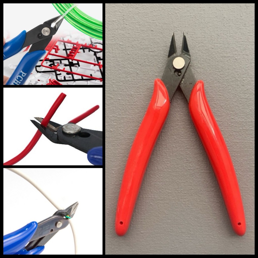 💎 คีม ตัด เคเบิ้ลไทร์ สายรัด cable tire รุ่นคมพิเศษ คีมขนาดเล็ก คีมตัดสายไฟ อเนกประสงค์ เครื่องมือช่