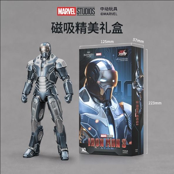 China Animation ของเล่น Marvel Iron Man MK15MK25 Raiders MK26 Gamma Action Figure MK40 รูป