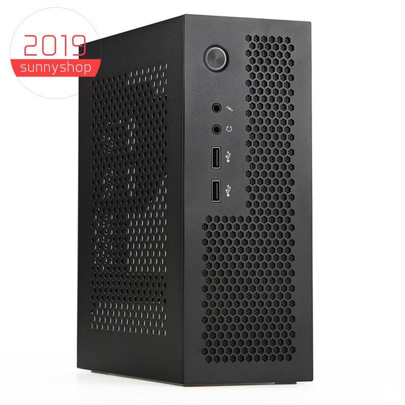 [sunnyshop2019]A09 HTPC เคสคอมพิวเตอร์ Mini ITX Gaming PC Chassis แชสซีเดสก์ท็อป USB2.0 เคสคอมพิวเตอ