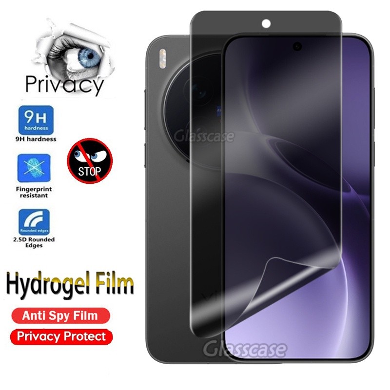 3 ชิ้นหน้าจอความเป็นส่วนตัว Soft Hydrogel ฟิล์มสําหรับ Vivo X300 X 300X Pro X300Pro VivoX300 Pro Viv