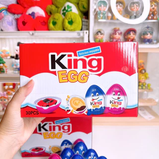 ช็อกโก้คิงส์ egg เเบบกล่อง [1 กล่อง 30 ลูก]