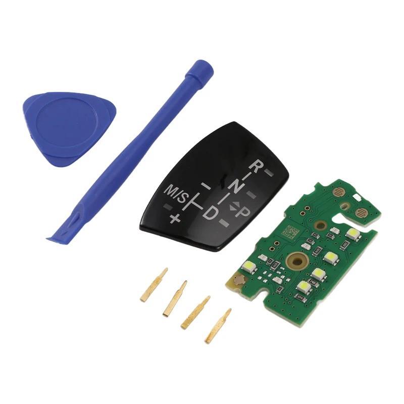 รถเกียร์ Shift Knob แผง W/LED แผงวงจรซ่อมสําหรับ BMW 2 3 5 6 7 X3 X4 X5 X6 LHD-Boom