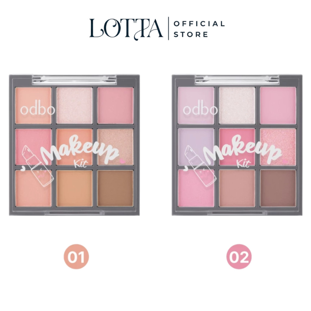 ODS06 odbo Makeup Kit New Version All In Love พาเลท