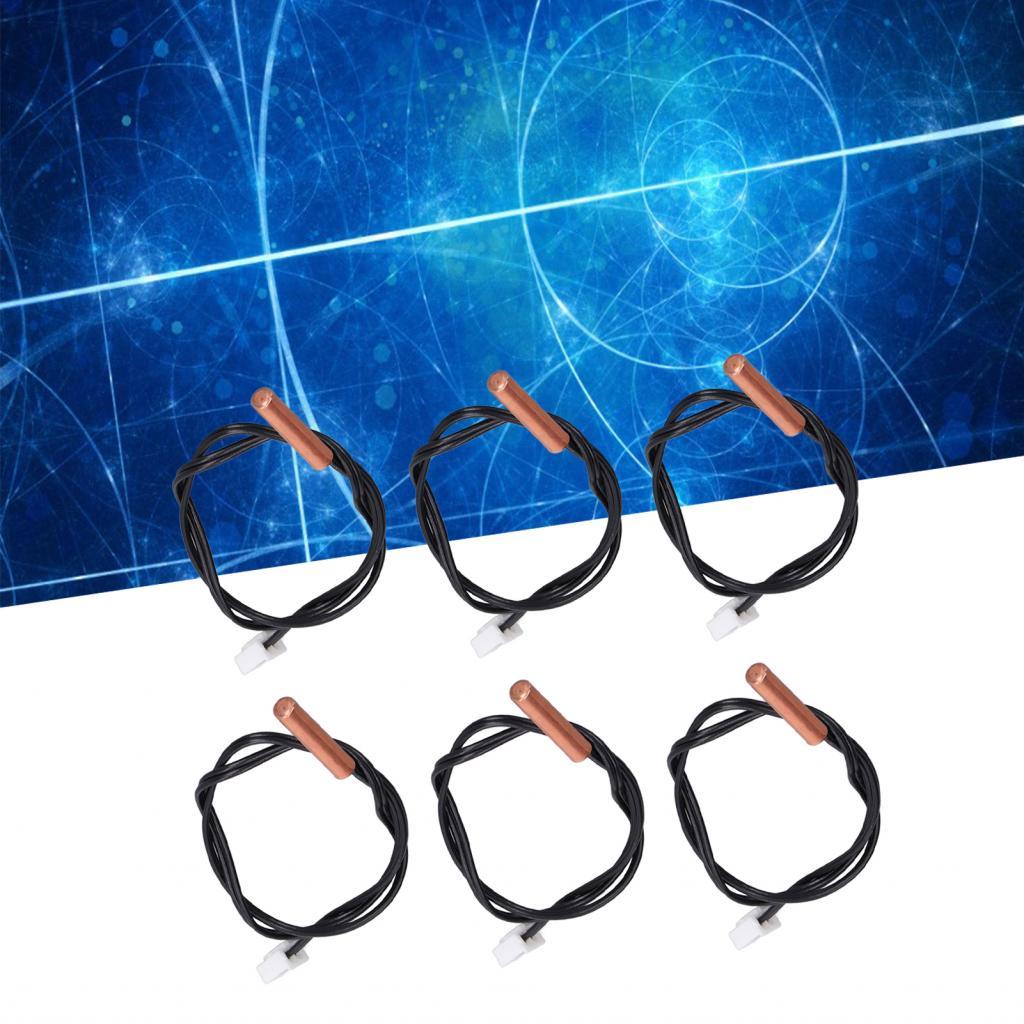 10K Temp Sensor Probe NTC Thermistor Probes 10 ชิ้นความต้านทานสนิมสำหรับครัวเรือน